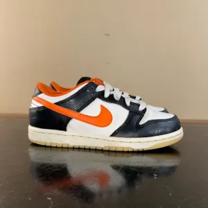 Nike Dunk Low PRM Halloween Black Orange DM0088-100 Big Kids Boys Size 1Y