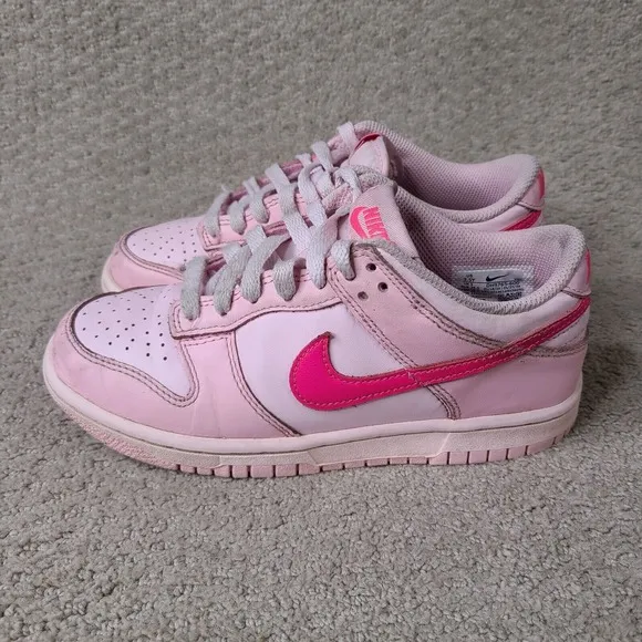 Nike Dunk Triple Pink GS Size 3.5Y Womens 5 Barbie Shoes Sneakers DH9765-600