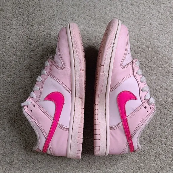 Nike Dunk Triple Pink GS Size 3.5Y Womens 5 Barbie Shoes Sneakers DH9765-600