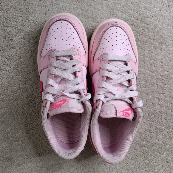 Nike Dunk Triple Pink GS Size 3.5Y Womens 5 Barbie Shoes Sneakers DH9765-600