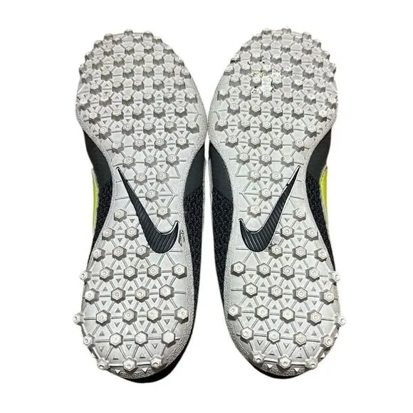 Nike Elastico Pro Turf Soccer Shoes Gray Sz 7 Preowned
