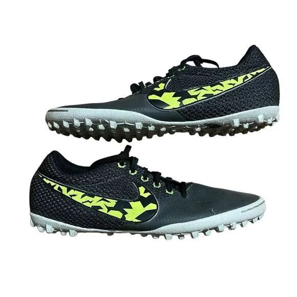 Nike Elastico Pro Turf Soccer Shoes Gray Sz 7 Preowned