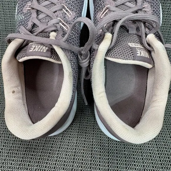 Nike Flex Trainer 7 Womens Size 9.5 Bionic Taupe Grey Running Shoes