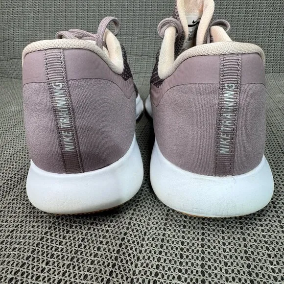 Nike Flex Trainer 7 Womens Size 9.5 Bionic Taupe Grey Running Shoes