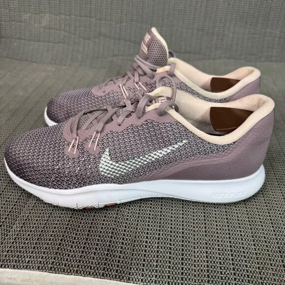 Nike Flex Trainer 7 Womens Size 9.5 Bionic Taupe Grey Running Shoes