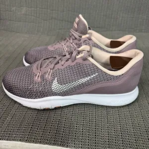 Nike Flex Trainer 7 Womens Size 9.5 Bionic Taupe Grey Running Shoes