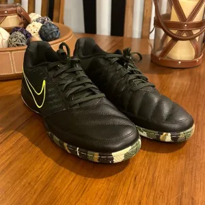 Nike Gato II Indoor Soccer shoes cleats new 580453 007 Mens sizes black camo