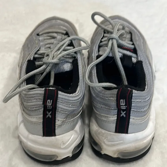 NIKE Gray and Silver Athletic Shoes