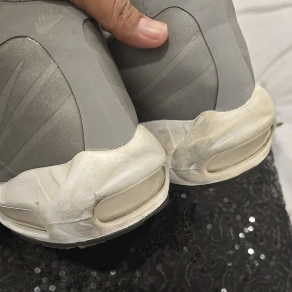 Nike Gray and Yellow Men's Shoes