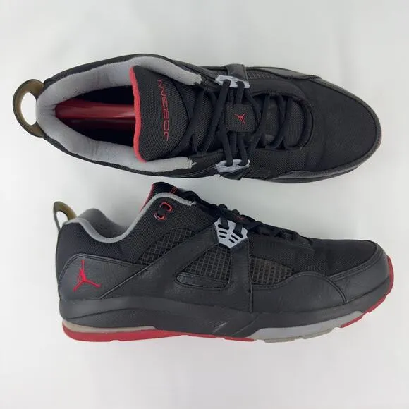 Nike Jordan Turner D4 Black/Red Men’s Size 14 (343408-061) Basketball Shoes
