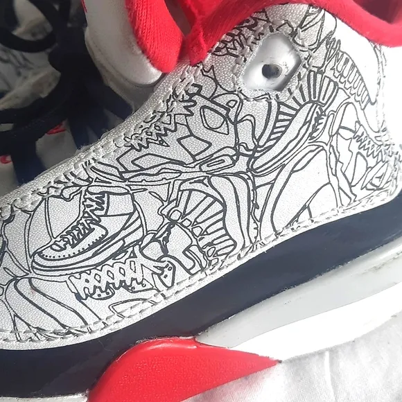 Nike Jordans Dub Zero Kids Toddler Shoes Size 11C Varsity Red White DV1359-160