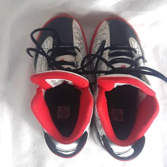 Nike Jordans Dub Zero Kids Toddler Shoes Size 11C Varsity Red White DV1359-160