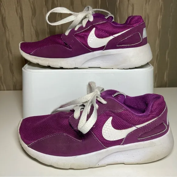 Nike Kaishi Low GS Youth 1.5Y Purple Bold Berry White Sneakers Shoes 705493 500
