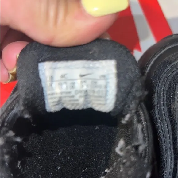 Nike Kids Black Shoes AIR max 97