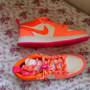 Nike Kids' Orange and Pink Sneakers
