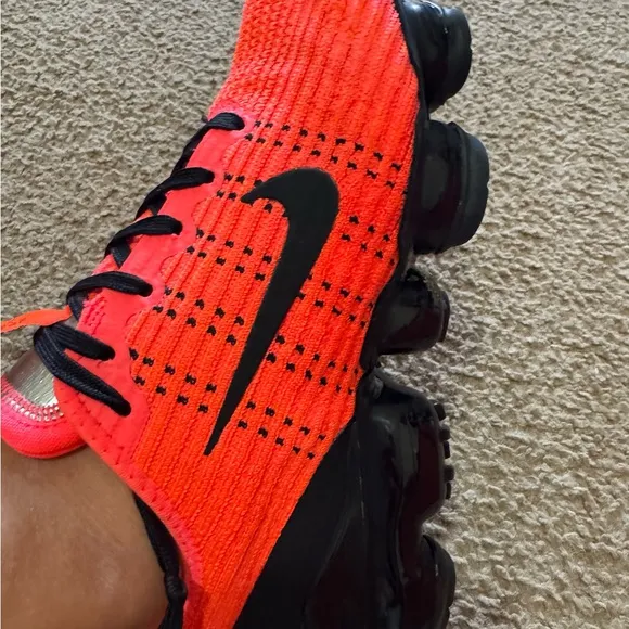 Nike Kids Red and Black Shoes