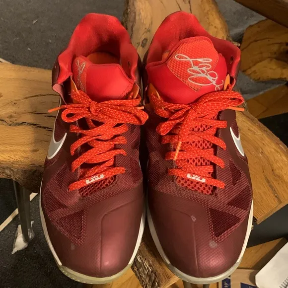 NIKE LEBRON 9 LOW SIGNATURE LEBRON JAMES BASKETBALL SHOES SNEAKERS ATHLETIC