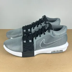 Nike Lebron Witness 8 Basketball Shoes Mens 18 Gray Black Low Top Lace Up