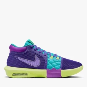 Nike Lebron Witness VIII Basketball Shoes Sneakers purple teal 9.5 US 43 EUR