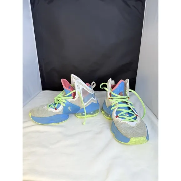 Nike Lebron XIX 19 Dutch Blue White DC9339-400 Shoes Sneakers Kids 6.5