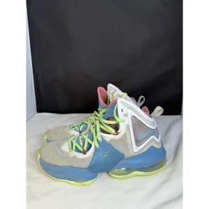 Nike Lebron XIX 19 Dutch Blue White DC9339-400 Shoes Sneakers Kids 6.5