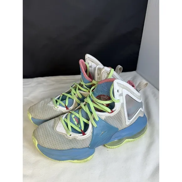 Nike Lebron XIX 19 Dutch Blue White DC9339-400 Shoes Sneakers Kids 6.5