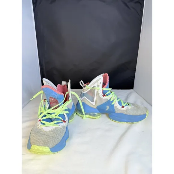 Nike Lebron XIX 19 Dutch Blue White DC9339-400 Shoes Sneakers Kids 6.5