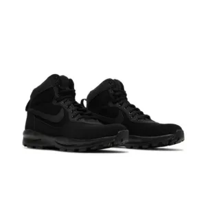Nike Manoadome Mid Mens Hiking Trail Boots Triple Black 844358-003 NEW Multi Sz