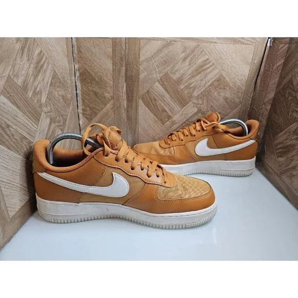 Nike Men Air Force 1 07 Lx NBHD brown Size 10 D39