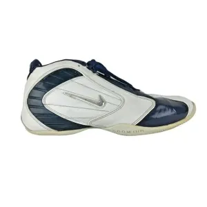 Nike Mens Air Zoom Adrenaline 307511 Navy Blue White Basketball Shoes Sz US 10