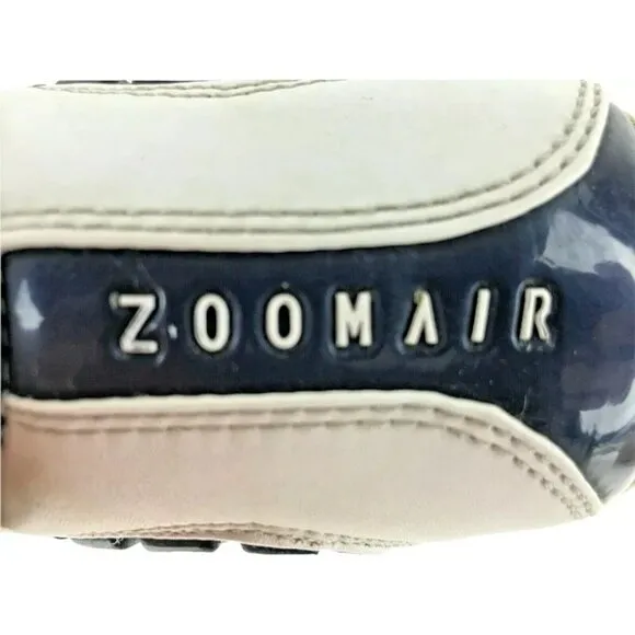 Nike Mens Air Zoom Adrenaline 307511 Navy Blue White Basketball Shoes Sz US 10