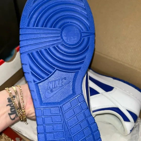 Nike Men's Dunk Low Retro Racer Blu 9.5/10