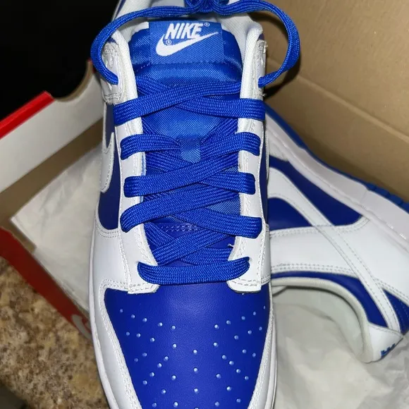 Nike Men's Dunk Low Retro Racer Blu 9.5/10