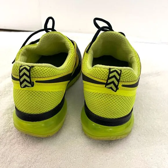 Nike Mens Free Trainer Black and Neon Running Shoes Sneakers Size 9.5