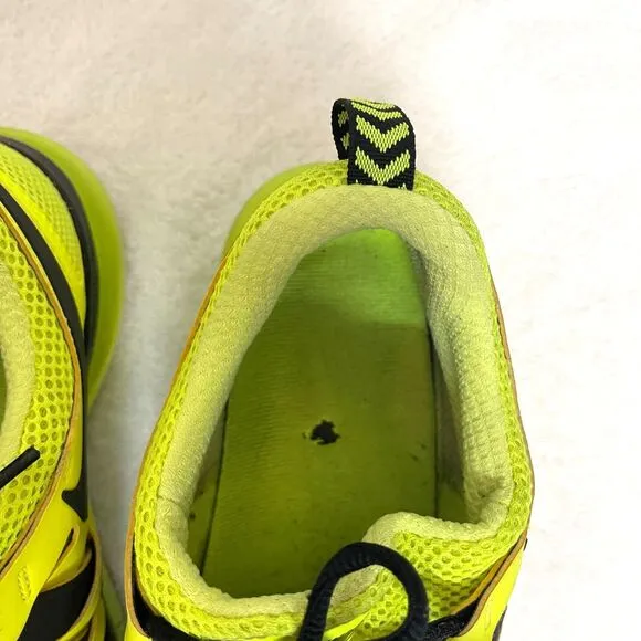 Nike Mens Free Trainer Black and Neon Running Shoes Sneakers Size 9.5
