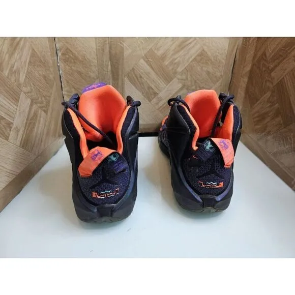 Nike Men's LeBron 12 Instinct Purple Basketball Shoes Size 12.  135