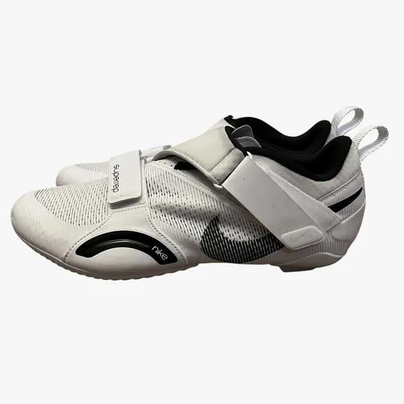 Nike Men's Superrep Cycle Shoes Indoor Cycling Outdoor White Bike Spin Size 12