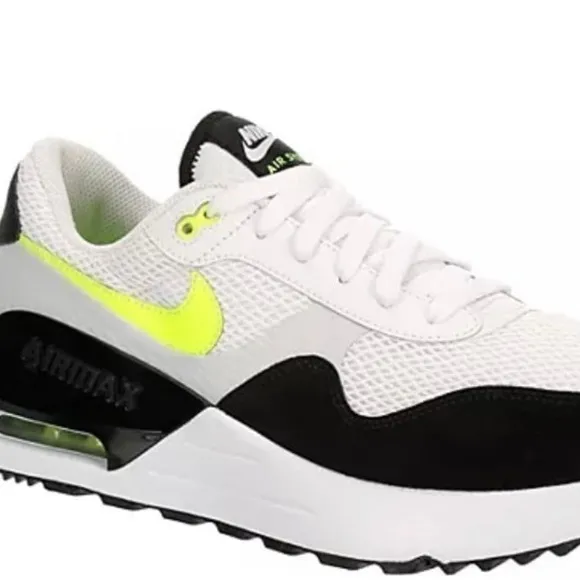 Nike Men's White and Black Sneakers