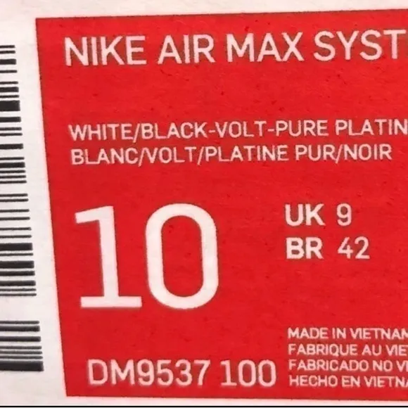 Nike Men's White and Black Sneakers
