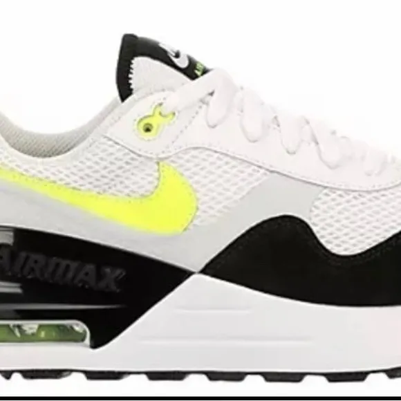 Nike Men's White and Black Sneakers