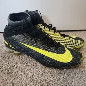 Nike Mercurial Superfly 5 CR7 Elite FG Green Football Cleats Boots US 7.5