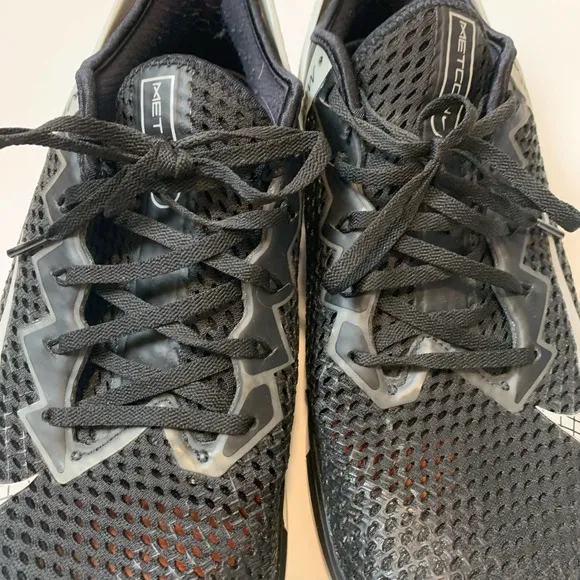 Nike Metcon 6 Mens Athletic Shoes Size 12 Black Cushioned Training Lifting