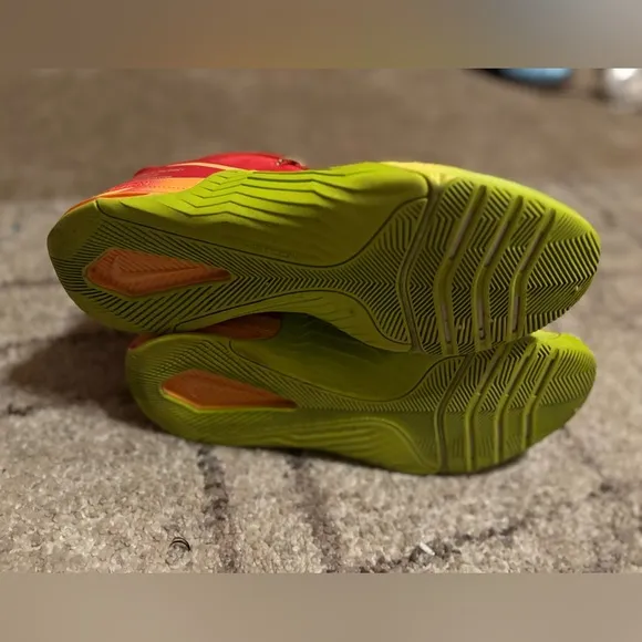 Nike Metcon Red and Yellow Athletic Shoes