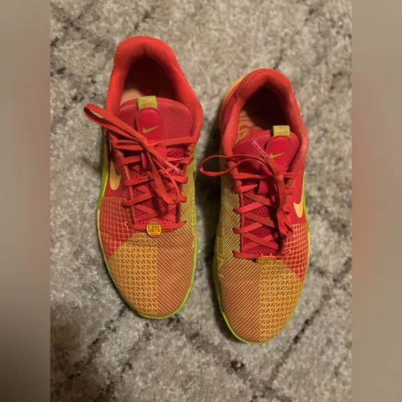 Nike Metcon Red and Yellow Athletic Shoes