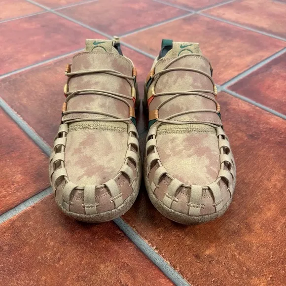 Nike N7 Free Crater Trail Moc Woven Earth Tone Casual Shoes Size 7