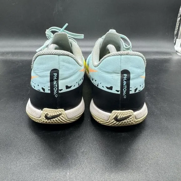 Nike Phantom GT 2 Indoor Turf Soccer Shoes Futbol Size 5Y Blue DC0816-407