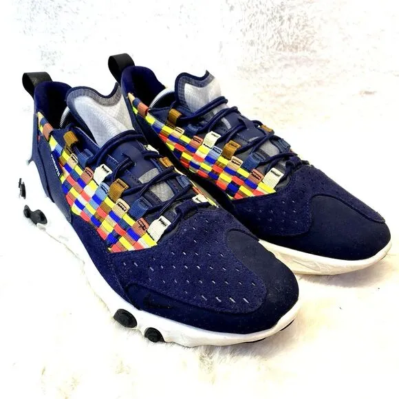 Nike React Men's Sertu THE10TH -‎ AT5301-400 Size 10.5 Sneakers Shoes Very Good