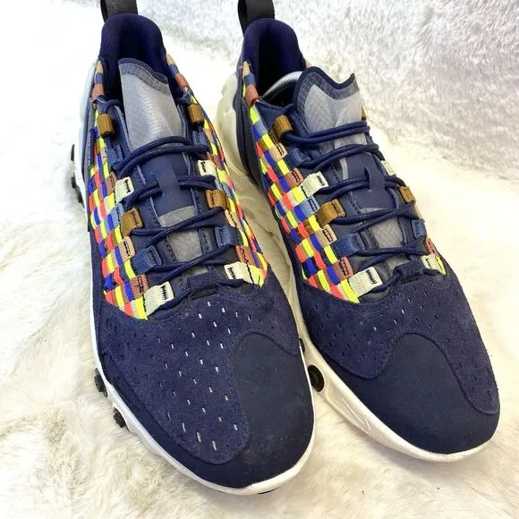 Nike React Men's Sertu THE10TH -‎ AT5301-400 Size 10.5 Sneakers Shoes Very Good