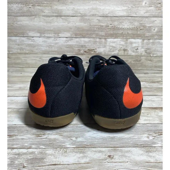 Nike Shoes Mens 12 Navy Orange JR HyperVenom X PRO Indoor Soccer