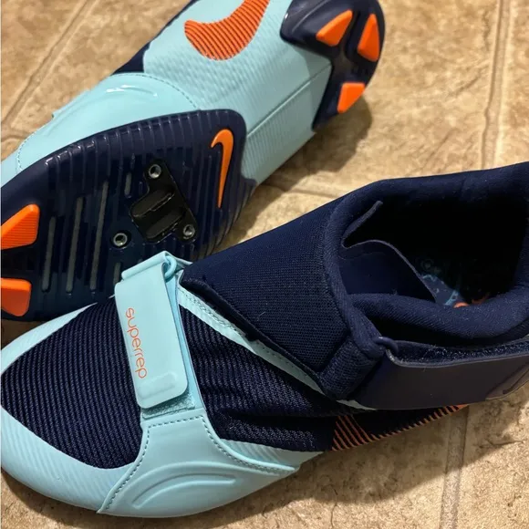 Nike‎ SuperRep Blue Void Copa Total Cycle Shoes Sz 7.5